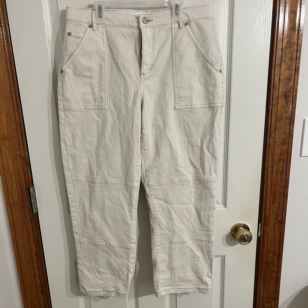 Loft Girlfriends utility pants